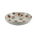 Bahne hand painted cherry bowl