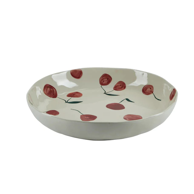 Bahne hand painted cherry bowl