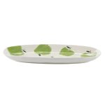 Bahne Hand Painted Oblong Plate