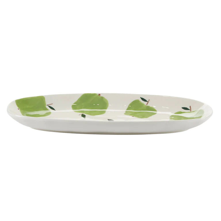 Bahne Hand Painted Oblong Plate