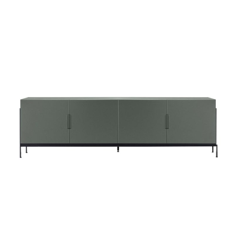 Novamobili Low Rectangular Float Sideboard 4 Door