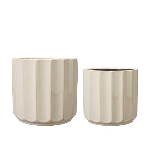Wikholm Lou Pot Set 2 Off White